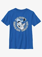 Disney Donald Duck Back To School Youth T-Shirt