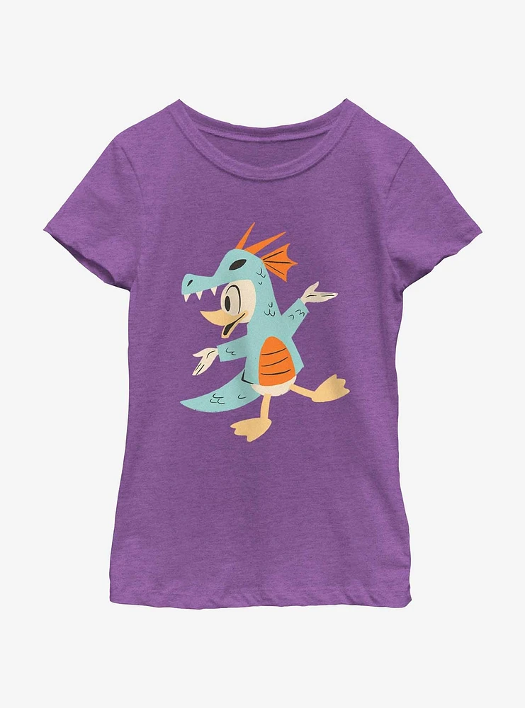 Disney Donald Duck Dragon Youth Girls T-Shirt
