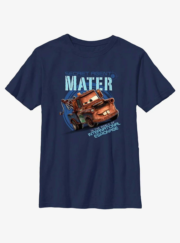 Disney Pixar Cars Secret Agent Mater Youth T-Shirt
