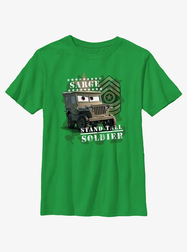Disney Pixar Cars Stand Tall Soldier Youth T-Shirt