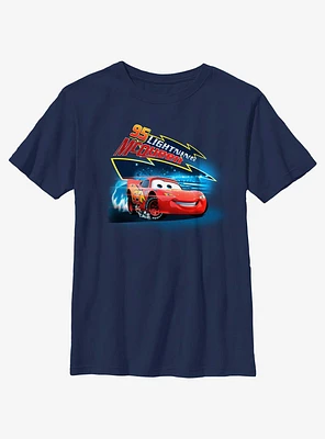 Disney Pixar Cars Blue Lightning Youth T-Shirt
