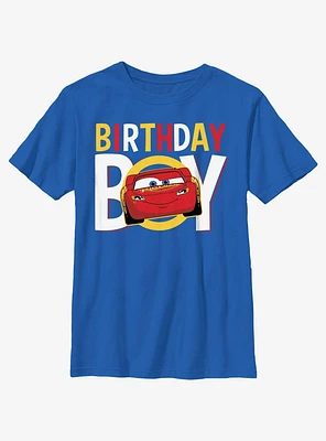 Disney Pixar Cars McQueen Birthday Boy Youth T-Shirt