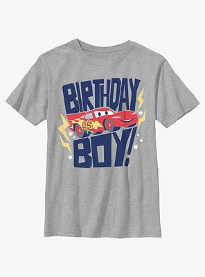 Disney Pixar Cars Lightning Birthday Boy Youth T-Shirt