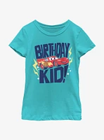 Disney Pixar Cars Lightning Birthday Kid Youth Girls T-Shirt