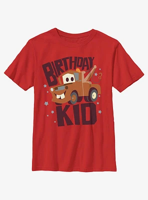 Disney Pixar Cars Mater Birthday Kid Youth T-Shirt