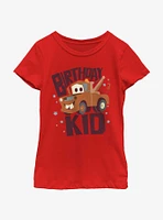 Disney Pixar Cars Mater Birthday Kid Youth Girls T-Shirt