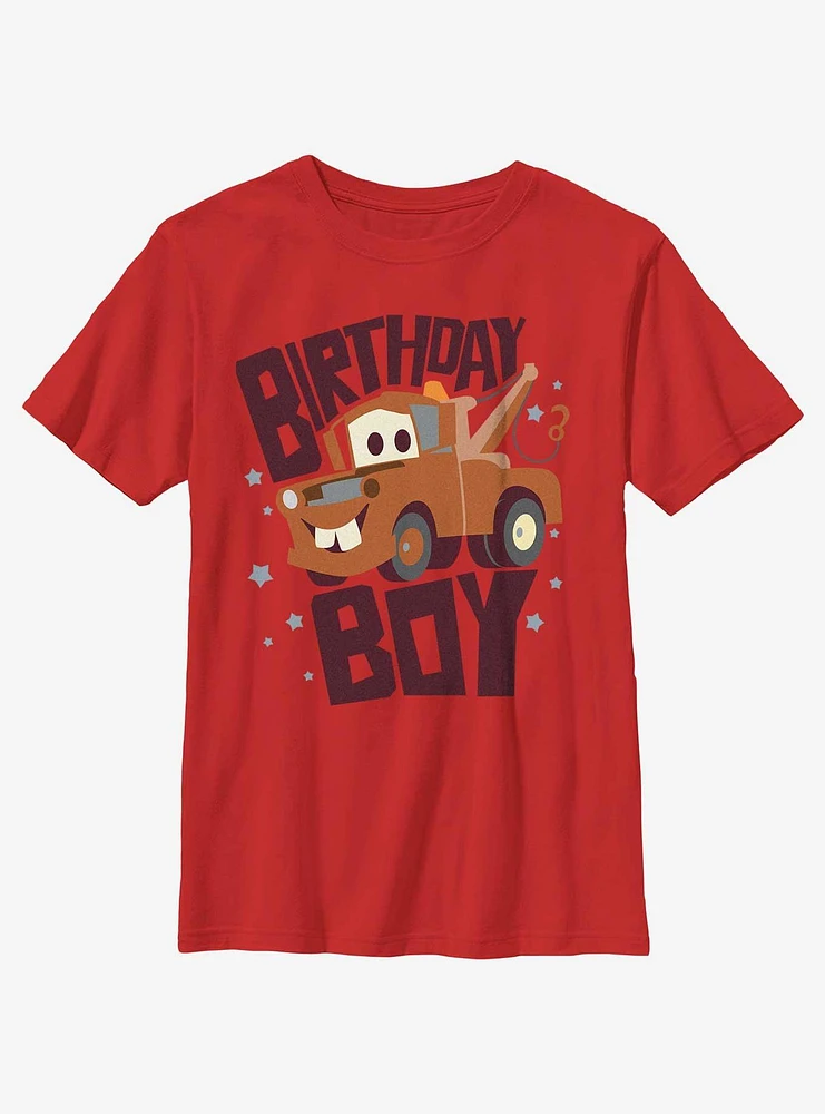 Disney Pixar Cars Mater Birthday Boy Youth T-Shirt