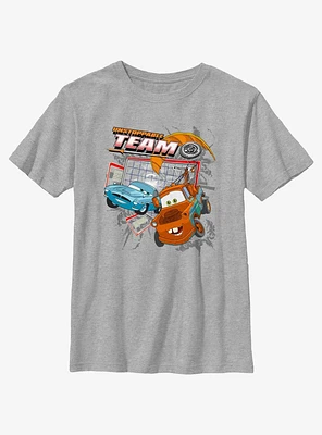Disney Pixar Cars Unstoppable Team Youth T-Shirt