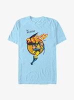 Marvel X-Men Wolverine Sprint Japanese Writing T-Shirt