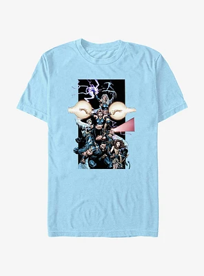 Marvel X-Men Group Fight Stance T-Shirt