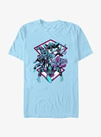 Marvel X-Men Characters Diamond PanelT-Shirt