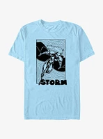 Marvel X-Men Storm Outline Style  T-Shirt
