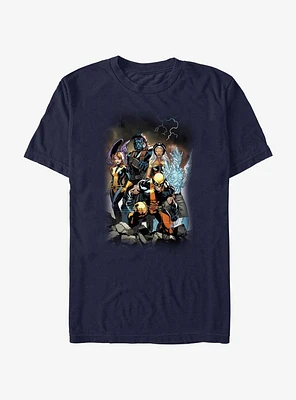 Marvel X-Men Attack Stance Poster T-Shirt