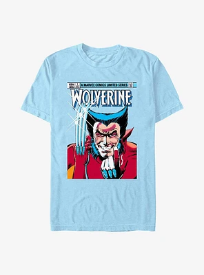 Marvel X-Men Wolverine First Issue Comic Cover T-Shirt