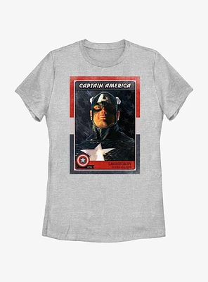 Marvel Captain America Bust Womens T-Shirt