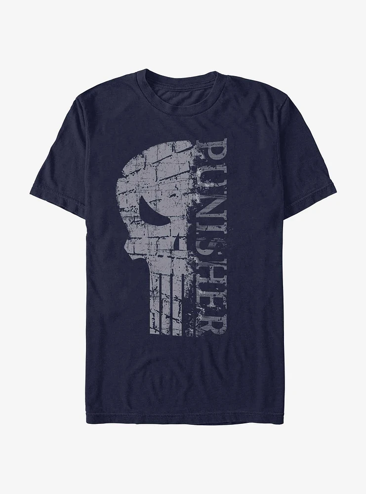 Marvel Punisher Skull Wall T-Shirt