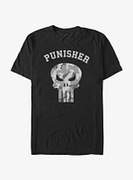 Marvel Punisher Camo Logo T-Shirt