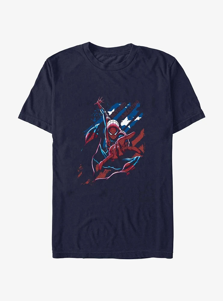 Marvel Spider-Man Freedom Flight T-Shirt