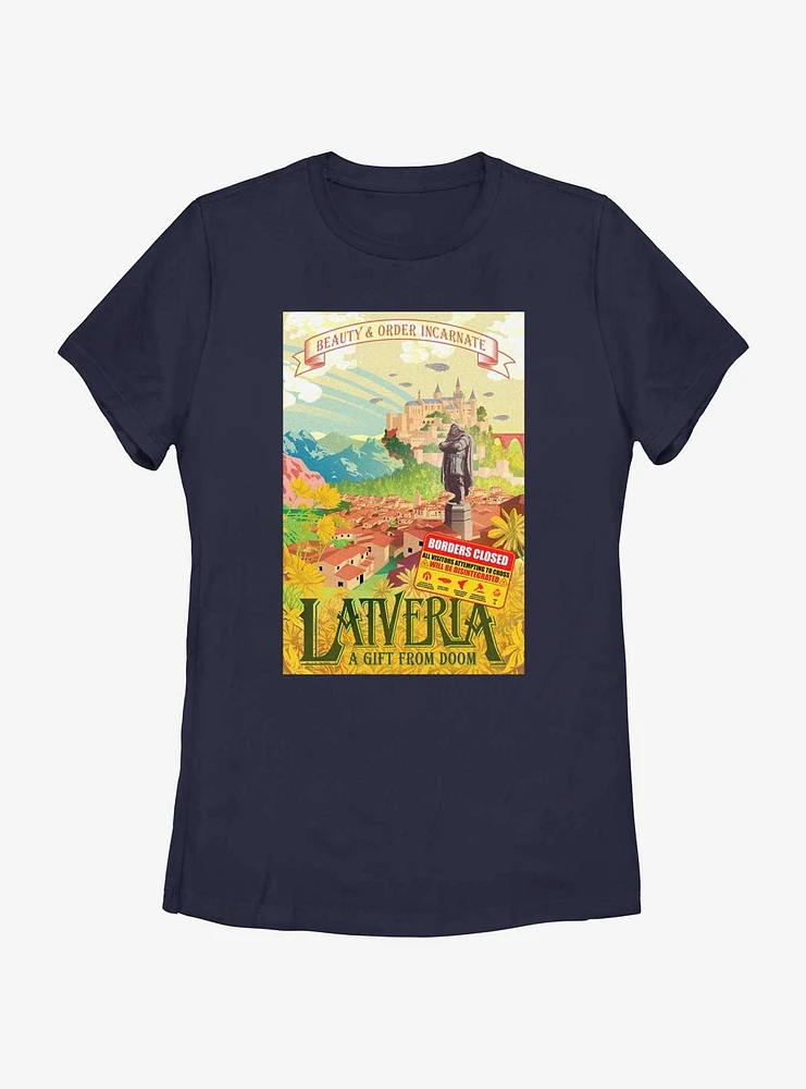 Marvel Avengers Beauty And Order Incarnate Womens T-Shirt