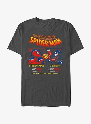 Marvel Spider-Man Vs Venom Poster T-Shirt