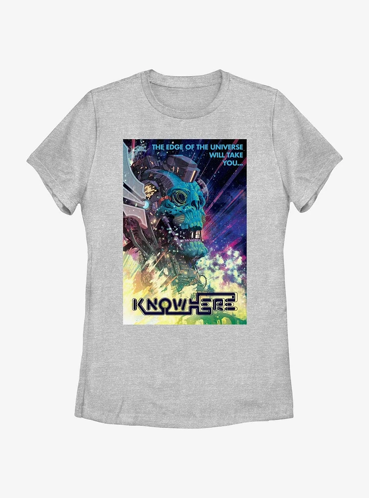 Marvel Avengers Knowhere Quote Womens T-Shirt