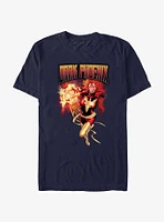 Marvel X-Men Dark Phoenix Fire Portrait  T-Shirt