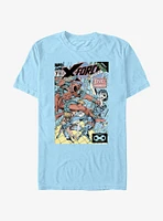 Marvel X-Men X Force Domino Smascherata Comic Cover T-Shirt