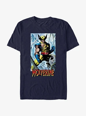 Marvel X-Men Wolverine Poster Portrait T-Shirt