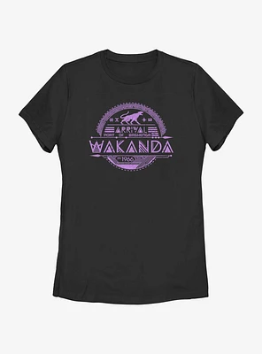 Marvel Avengers Port Of Bashenga Wakanda Womens T-Shirt