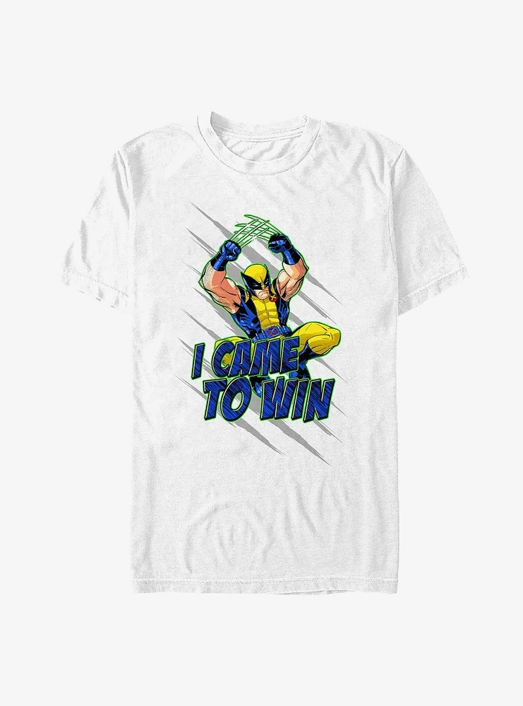 Marvel X-Men Wolverine I Came To Win  T-Shirt