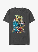 Marvel X-Men Fight Stance Group Portrait T-Shirt