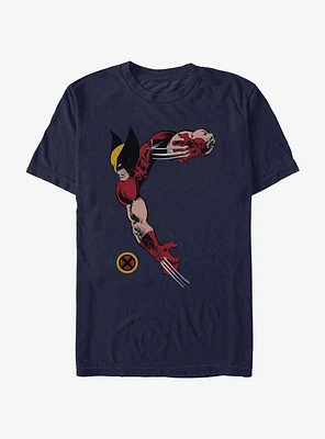 Marvel X-Men Wolverine Ready To Go Claws T-Shirt
