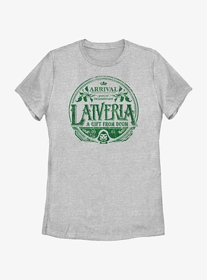 Marvel Avengers Latveria Gift From Doom Womens T-Shirt