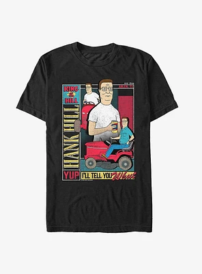 King of the Hill Hank Poster T-Shirt