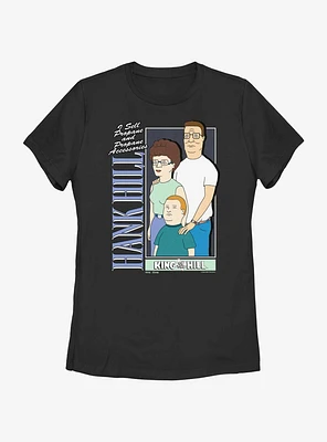 King of the Hill Family Poster Women's T-Shirt