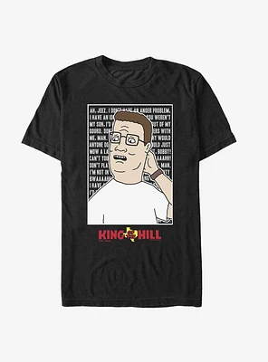 King of the Hill Hank Quote Poster T-Shirt
