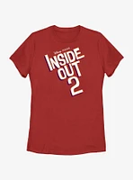 Disney Pixar Inside Out 2 Logo Womens T-Shirt
