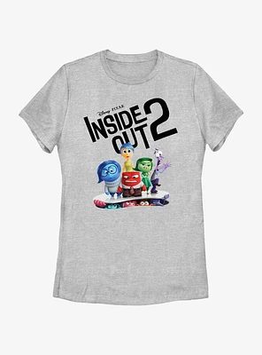 Disney Pixar Inside Out 2 All The Emotions Womens T-Shirt