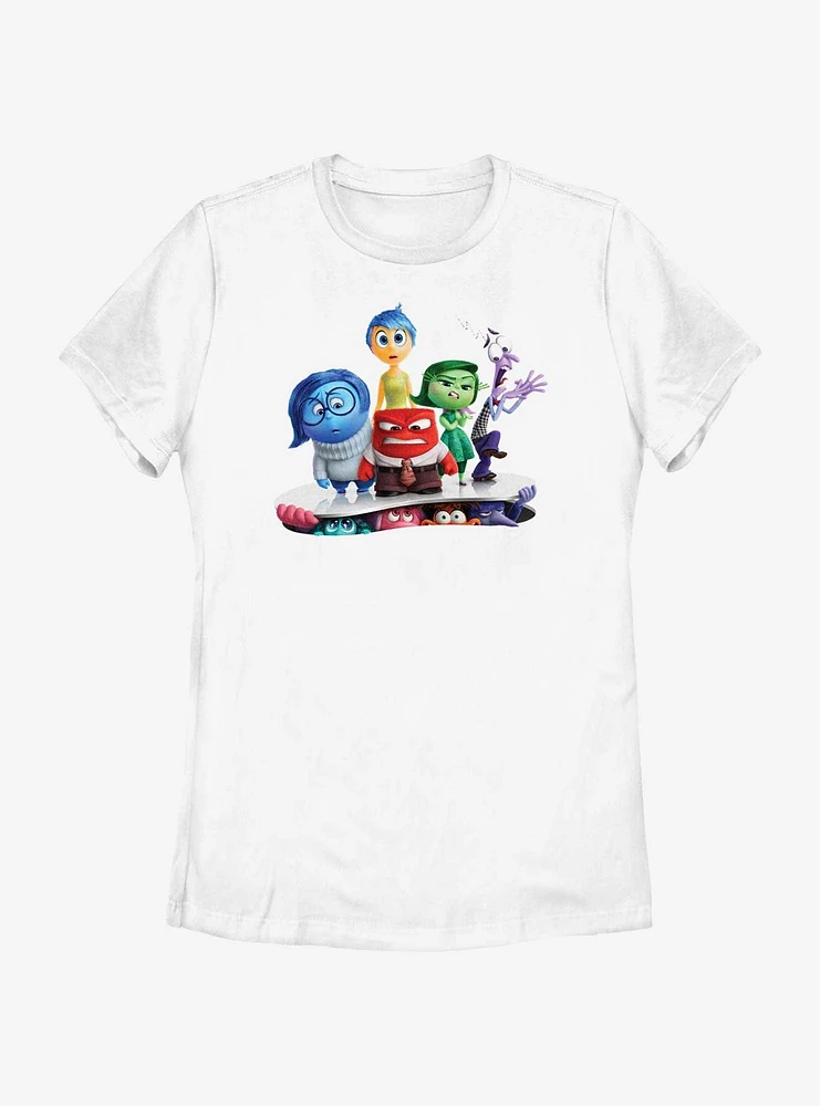 Disney Pixar Inside Out 2 New Emotions Womens T-Shirt