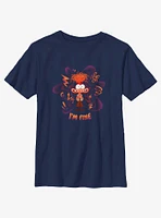 Disney Pixar Inside Out 2 Anxiety I Am Fine Youth T-Shirt