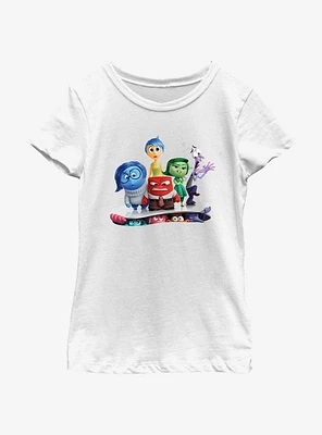 Disney Pixar Inside Out 2 New Emotions Youth Girls T-Shirt