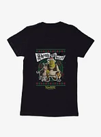 Shrek The Halls! Group Ugly Christmas Sweater Womens T-Shirt