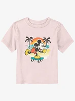 Disney Mickey Mouse Skating By The Beach Toddler T-Shirt