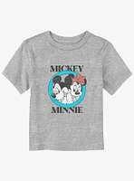 Disney Mickey Mouse And Minnie Couple Closeup Toddler T-Shirt