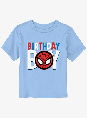 Marvel Spider-Man Birthday Icon Spiderman Toddler T-Shirt