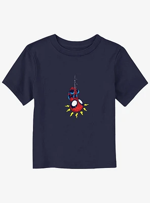 Marvel Spider-Man Chibi Web Crawler Toddler T-Shirt