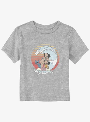 Disney Lilo & Stitch Sunset Family Toddler T-Shirt