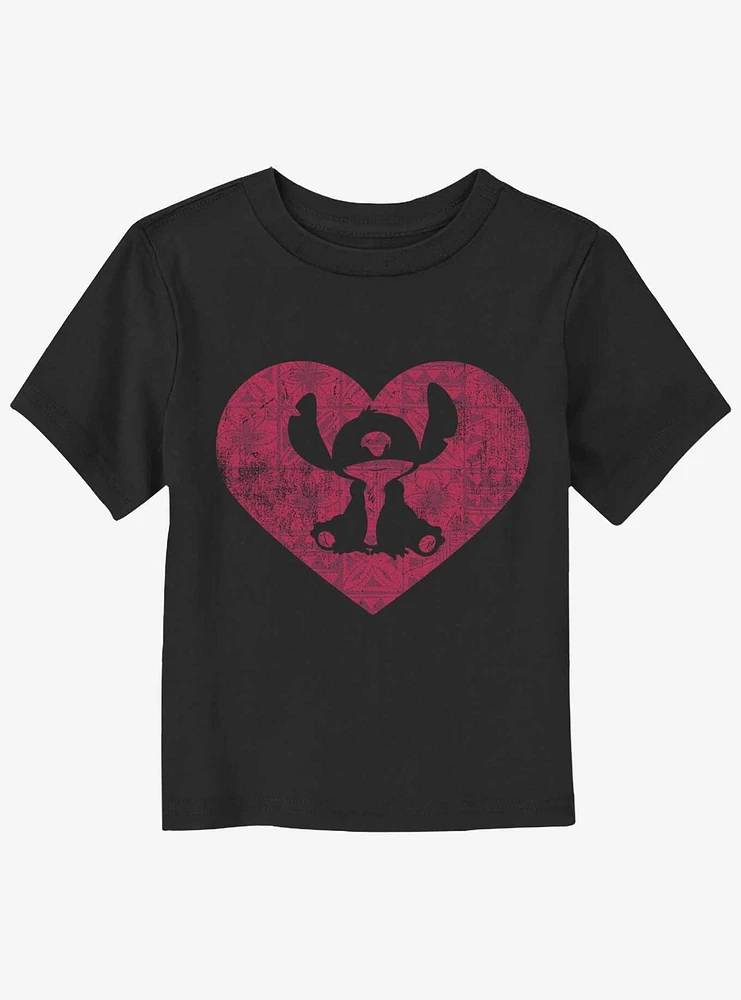 Disney Lilo And Stitch Heart Toddler T-Shirt