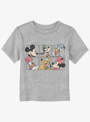 Disney Mickey Mouse And Friends Grid Toddler T-Shirt