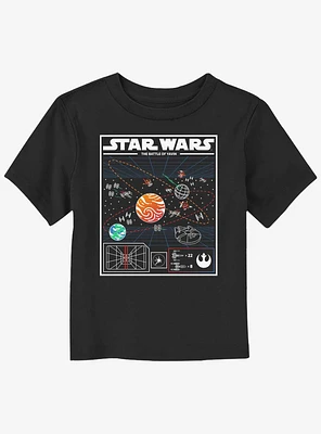 Star Wars The Battle Of Yavin Toddler T-Shirt